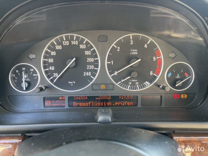 В разбор BMW 530d e39 Touring m57 АКПП 2003г.в