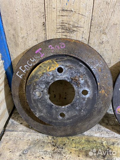 Комплект задних тормозных дисков Ford Focus 1