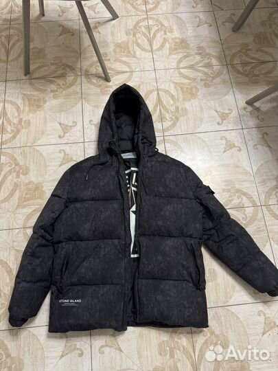 Пуховик мужской stone island