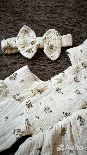 Платье боди для девочки