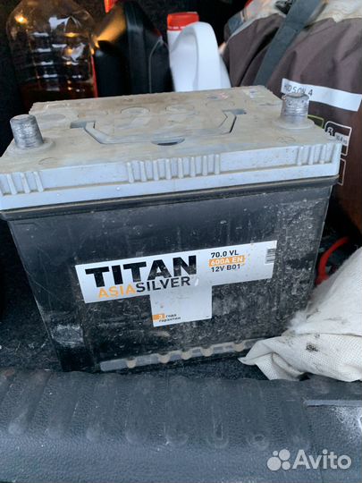 Аккумулятор titan 70Ач