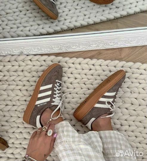 Кроссовки Adidas handball Spezial Brown