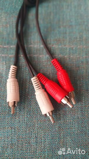 Аудио кабель тюльпан - тюльпан тюльпан - jack 3,5