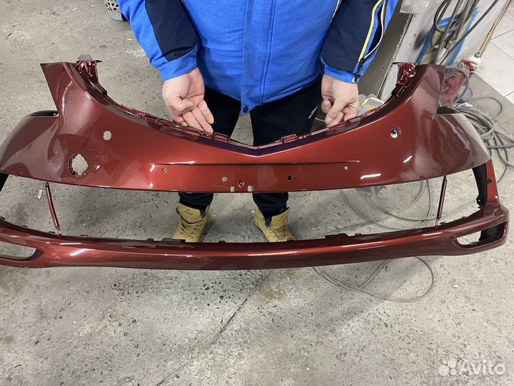 Бампер передний mazda 6 gg