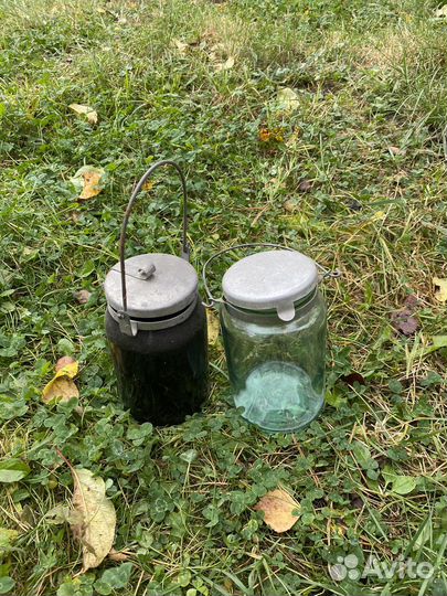 Баночки с крышками 1945г