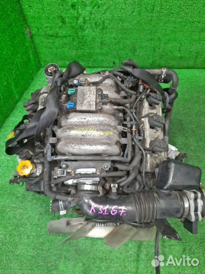 Двигатель в сборе двс isuzu bighorn UBS26 6VE1 199