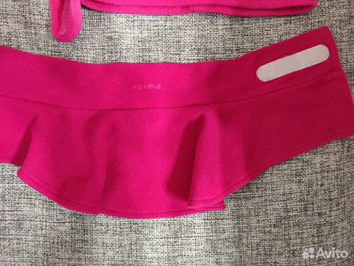 Шапка шарф снуд варежки Reima PreMont