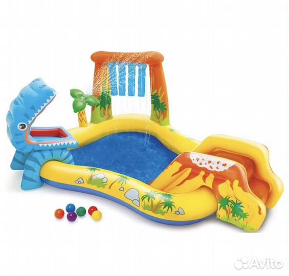 Надувной бассейн, игровой центр