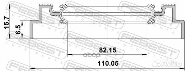 Сальник передней ступицы toyota LC200/lexus 570