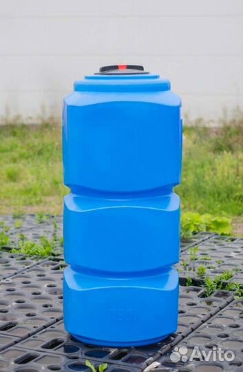 Емкость пластиковая для воды кас жку 1000л