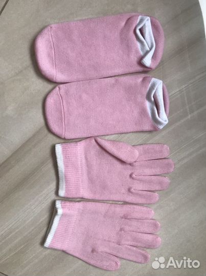 Силиконовые спа-носочки и перчатки Торг