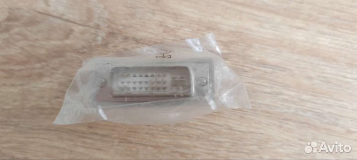 Переходник G01-DVI-VGA-F серый