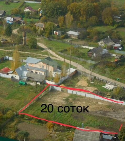 Участок 20 сот. (ИЖС)