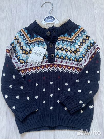 Детские вещи на мальчика утепленные 86 92 размера