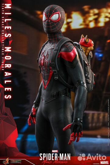 Hot Toyes spiderman morales vgm46 1/6 человек паук