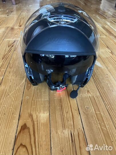 Шлем для мотоцикла черный