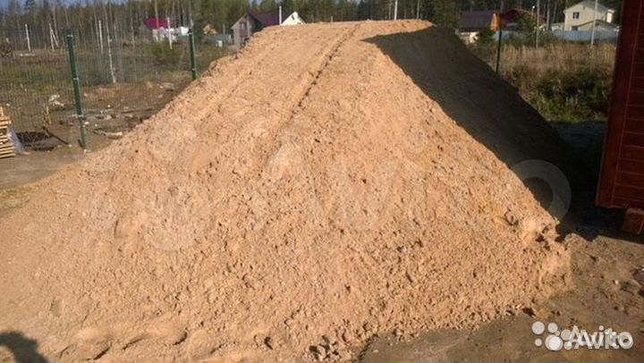 Песок,щебень,грунт,бетон др,шлак,вывоз мусора