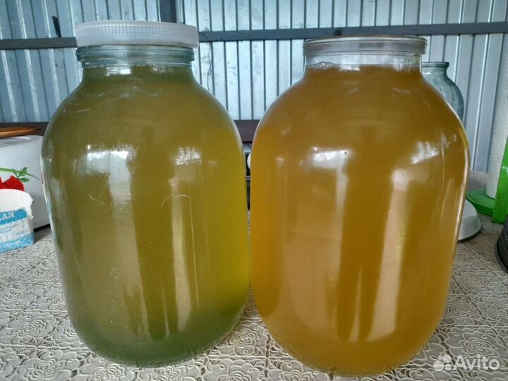 Мед майский (белая акация) и липовый