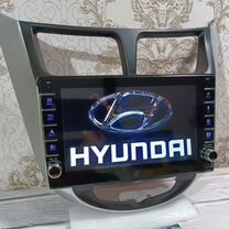 Магнитола Hyundai Solaris android новая