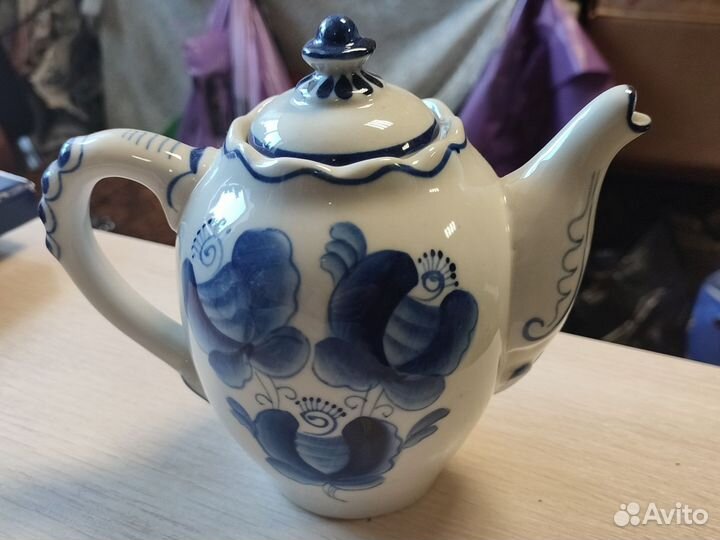 Посуда гжель СССР в ассортименте