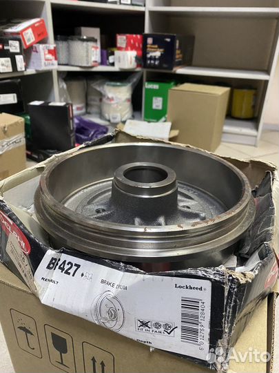 Тормозной барабан renault logan