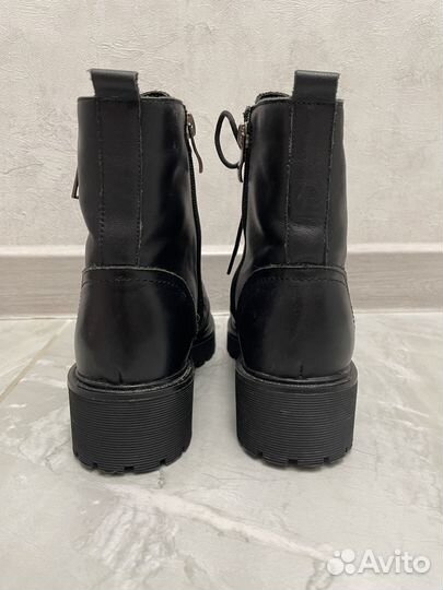 Зимние сапоги женские натуральная кожа 38