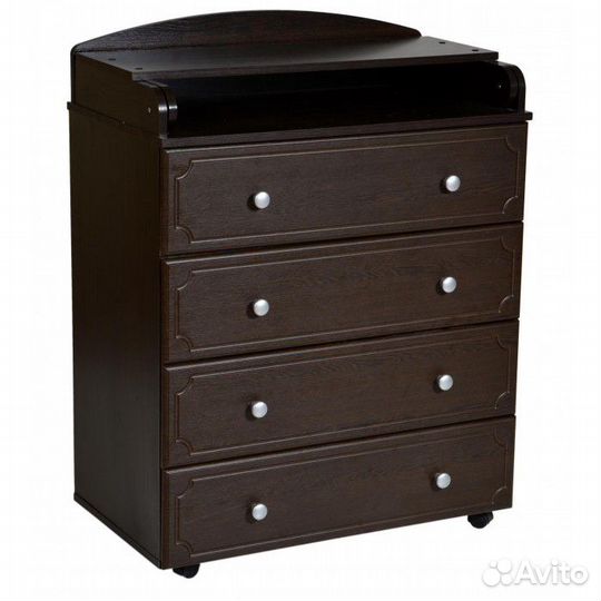 Комод Антел Ульяна 5 пеленальный 800/4 мдф (4 ящик