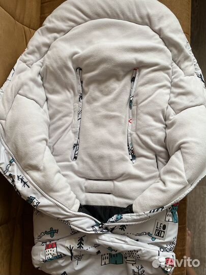 Конверт в коляску leokid