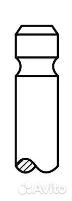 Клапан выпускной ford 1.6 zetec