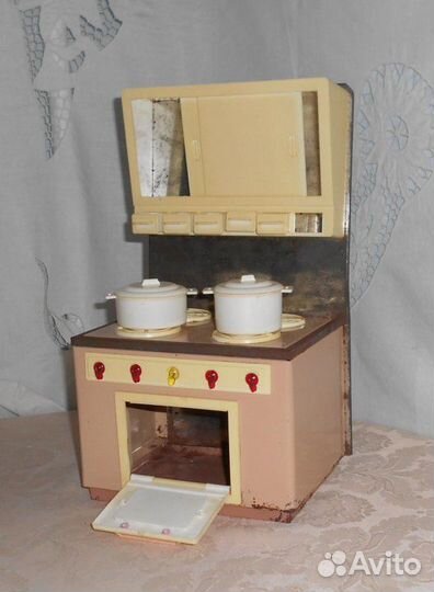 Кукольная плита. Кухня для куклы. СССР