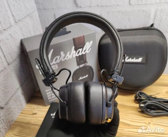 Беспроводные наушники marshall major 4