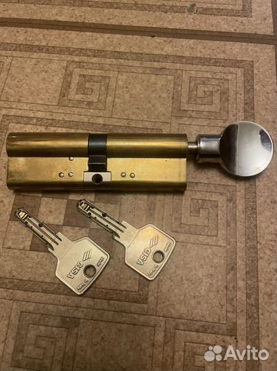 Цилиндр(личинка) cisa RS3 для дверного замка