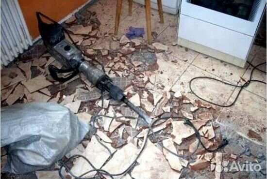 Демонтажи, Снос стен, Вывоз мусора