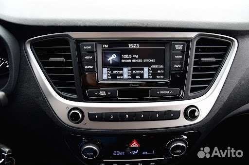 Штатная магнитола на hyundai solaris 2019