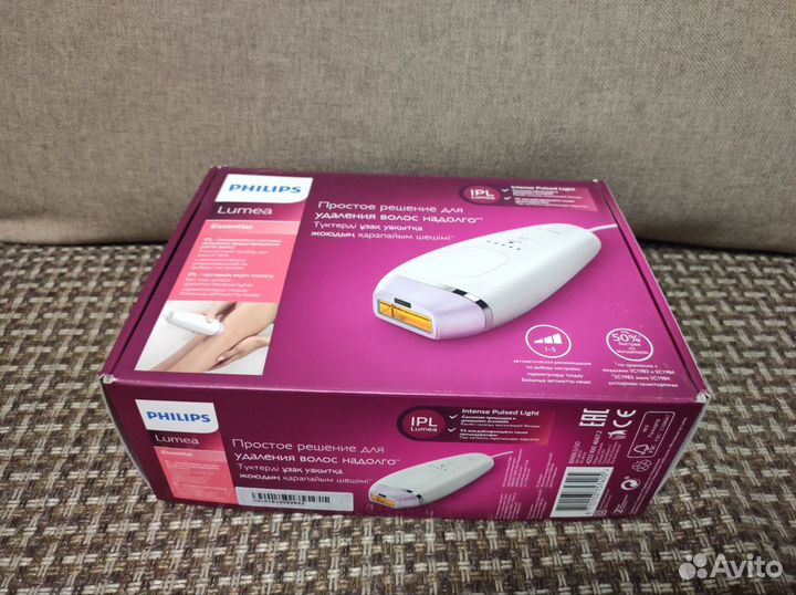 Фотоэпилятор philips lumea essential