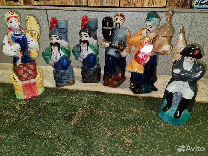 Бутылка фарфор