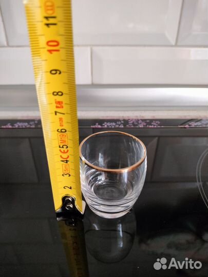 Хрустальные рюмки СССР, подарочный набор