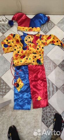 Детский костюм петрушки