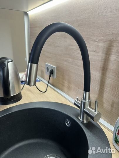 Смеситель для кухни Osgard с гибким изливом