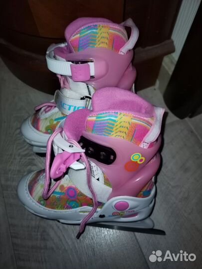 Коньки детские раздвижные 26 29