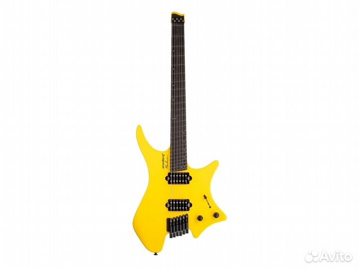 Strandberg Boden Metal 6 Neck-Thru Yellow Pearl