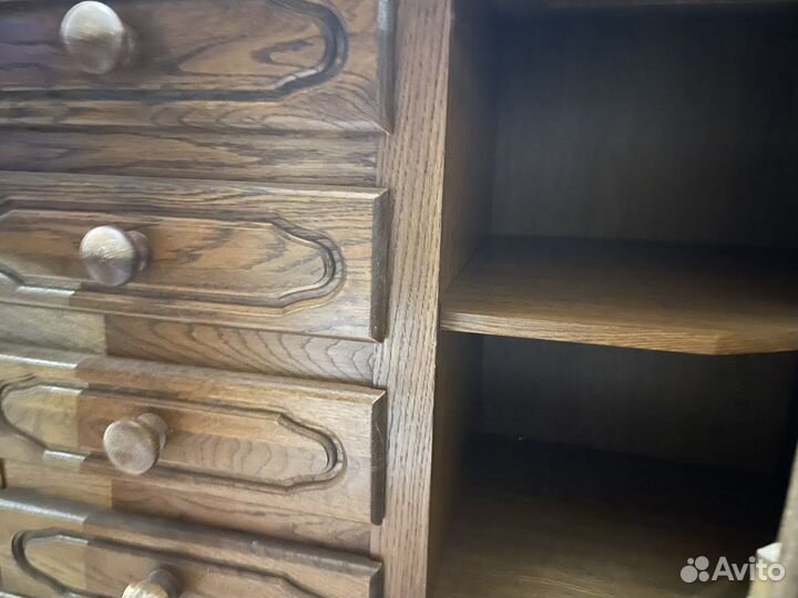 Комод из массива + тумба с выдвижной полкой.Польша