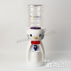 Детский кулер Кошечка белая