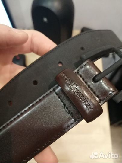 Кожаный ремень Noose & Monkey