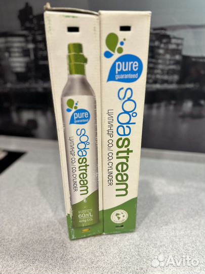 Сифон для газирования воды sodastream