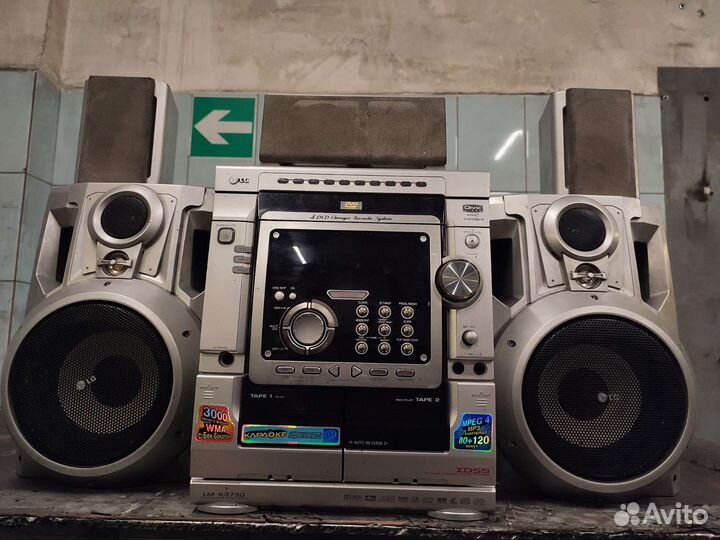 Музыкальный центр lg с караоке