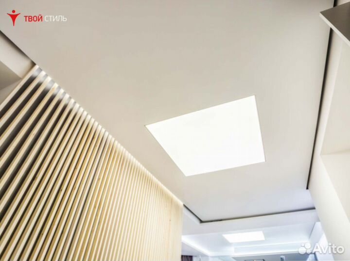 Натяжные потолки. Монтаж за 1 день