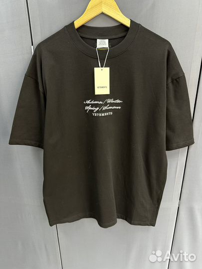 Футболка vetements оверсайз унисекс (новинка)