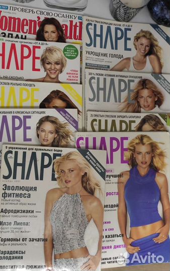 Журнал shape 2001-2003, 2010