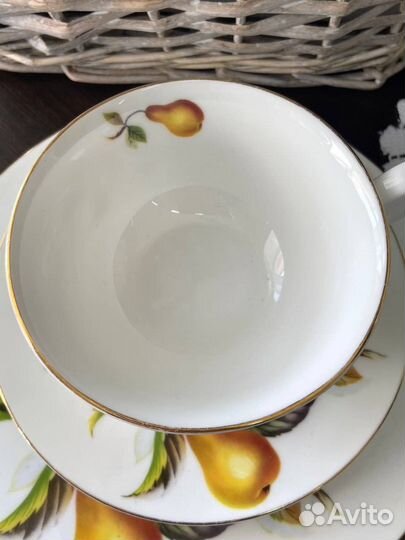 Чайное из костяного фарфора